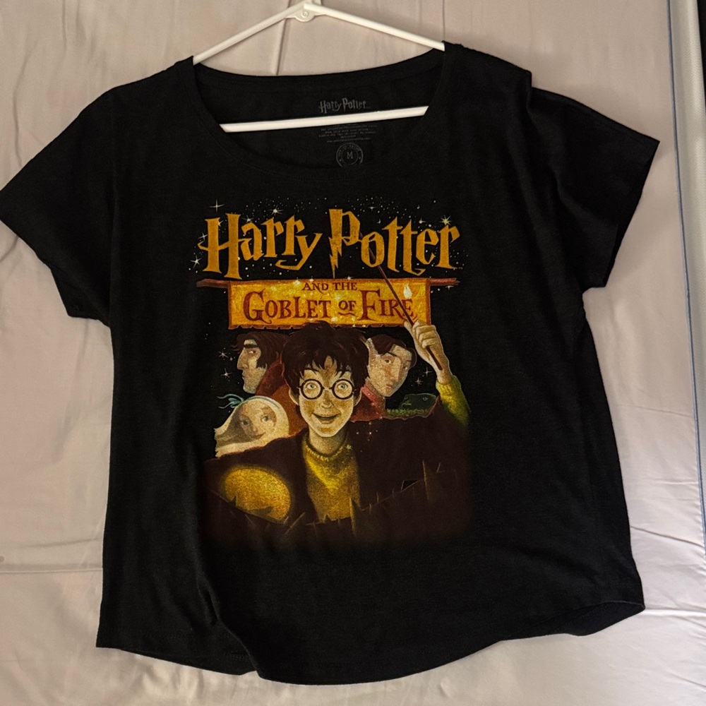Out of Print Black Harry Potter Goblet of Fire Tee